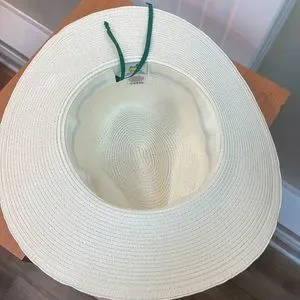 NWT Masters 2024 Ladies Dorian Pacific Straw Hat Masters | Accessories | Nwt Masters 224 Ladies Dorian  main image 4